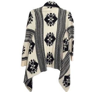 Windsor Aztec Boho Waterfall Cardigan EUC sz M/L